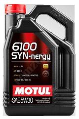 107971 MOTUL 5W30 (4L) 6100 SYN-NERGY МАСЛО МОТОРНОЕ ACEA A3/B4, API Performances SL/CF BMW LL-01