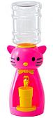 Детский кулер для воды Vatten Kids Kitty со стаканчиком Pink 4918
