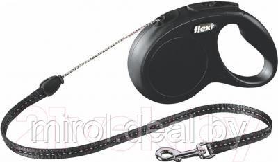 Поводок-рулетка Flexi New Classic трос / 11781 - фото 1 - id-p188445291