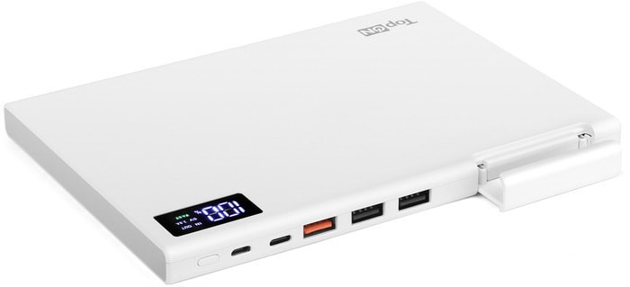 Портативное зарядное устройство TopON TOP-MAX2/W (белый) - фото 1 - id-p188449305