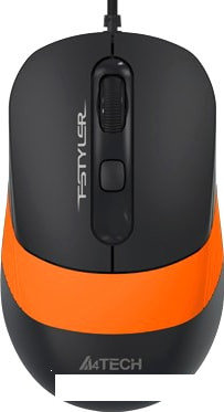 Мышь A4Tech Fstyler FM10 (черный/оранжевый), фото 2