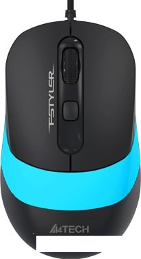 Мышь A4Tech Fstyler FM10 (черный/синий)