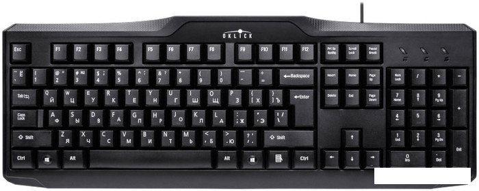 Клавиатура Oklick 170 M Standard Keyboard USB [866464] - фото 1 - id-p188444365