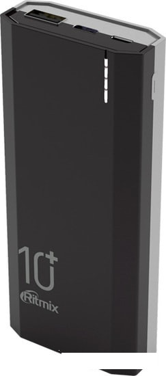 Портативное зарядное устройство Ritmix RPB-10002 (черный) - фото 1 - id-p188448884