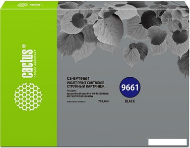 Картридж CACTUS CS-EPT9661 (аналог Epson C13T966140)