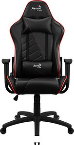 Кресло AeroCool AC110 AIR (черный/красный)