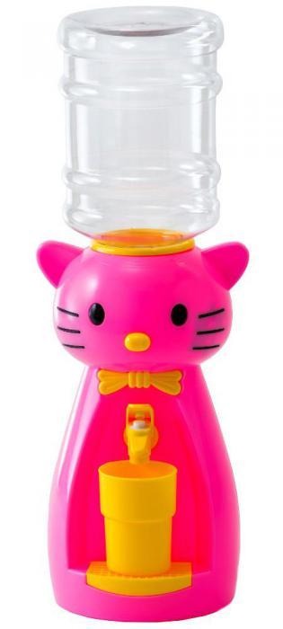 Детский кулер для воды Vatten Kids Kitty со стаканчиком Pink 4918 - фото 1 - id-p188409336