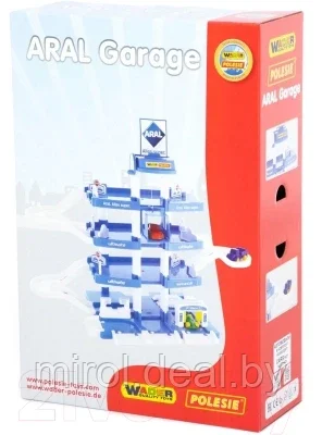 Паркинг игрушечный Полесье Aral-2 4-уровневый с автомобилями / 46093 - фото 5 - id-p188453207