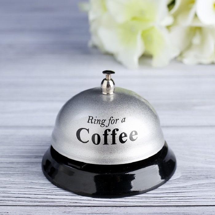 Звонок настольный «Ring for Coffee» - фото 1 - id-p188455336