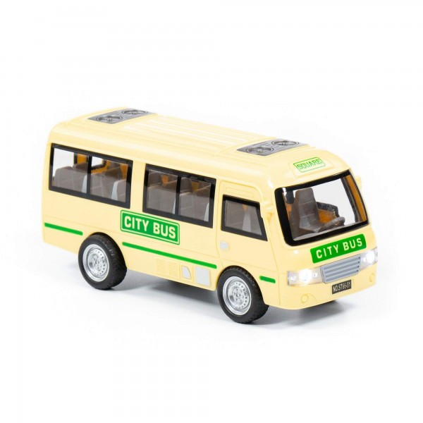 Детская игрушка "Городской автобус", автомобиль инерционный (со светом и звуком) (в коробке) арт. 78964 - фото 4 - id-p188456037