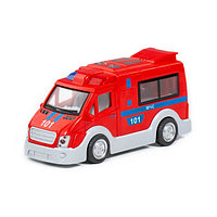 Детская игрушка автомобиль инерционный "МЧС" (свет, звук) (в коробке) арт. 79671 Полесье