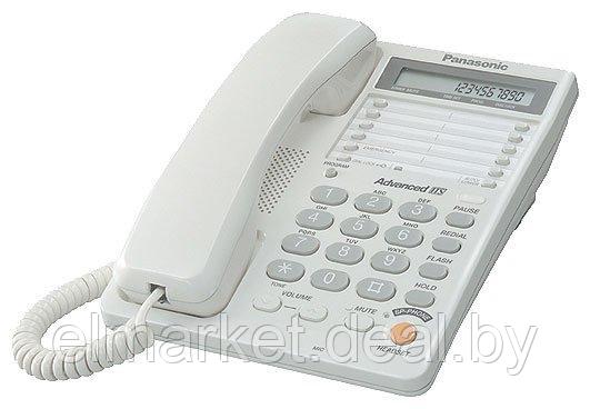 Проводной телефон Panasonic KX-TS2365 white - фото 1 - id-p188457914