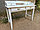 Стол письменный из массива сосны "Прованс Элегант  №8" Д1200мм*Г600мм*В900мм, фото 8