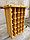 Стеллаж-консоль винный декоративный из массива сосны "Корсика" В800мм*Д450мм*Г400мм, фото 5