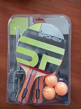 Набор ракеток для настольного тенниса Spokey Alpha set