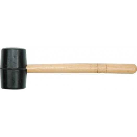 Киянка резиновая деревянная ручка 55мм TOYA 33650 (молоток резиновый)