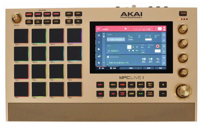 Семплер Akai Pro MPC Live II Gold