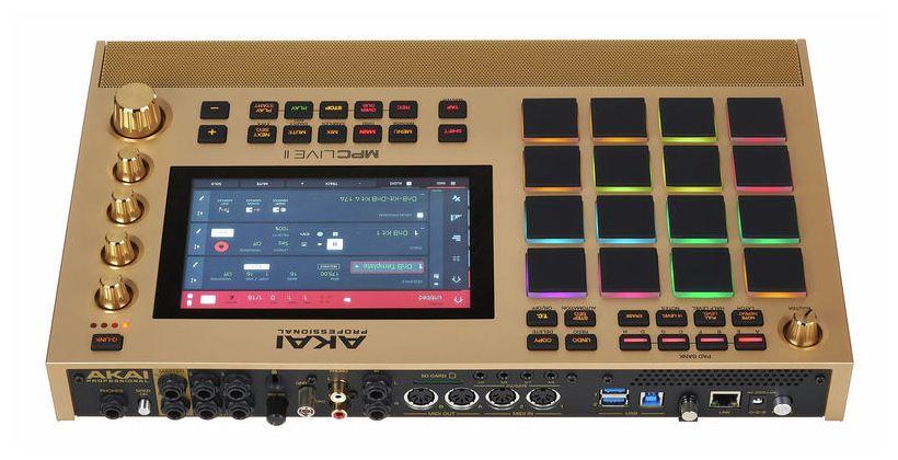 Семплер Akai Pro MPC Live II Gold - фото 4 - id-p185650786