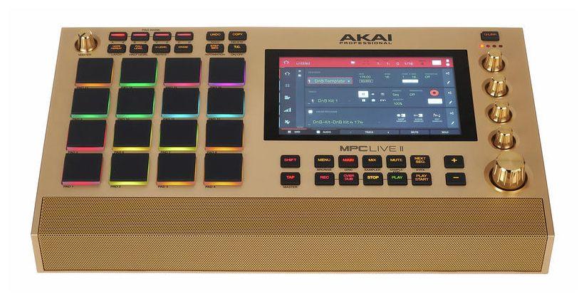 Семплер Akai Pro MPC Live II Gold - фото 5 - id-p185650786