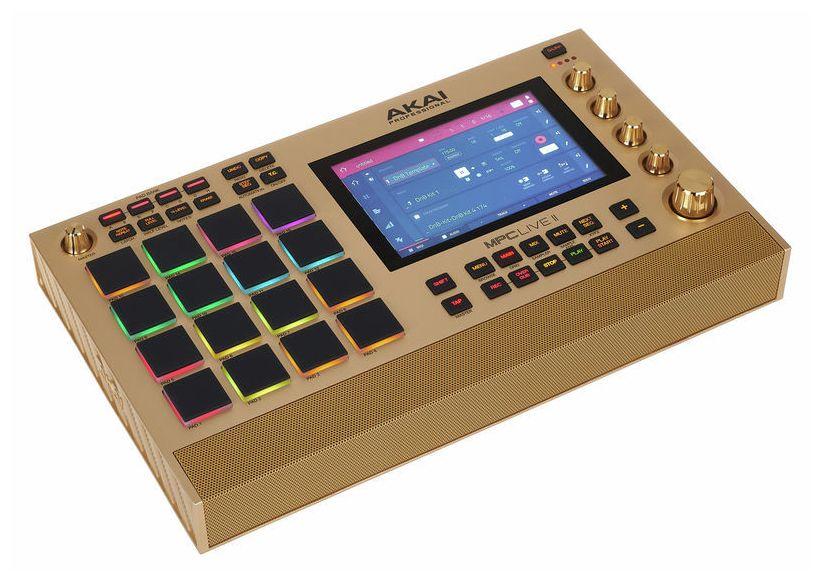 Семплер Akai Pro MPC Live II Gold - фото 2 - id-p185650786