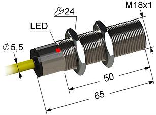 Датчик PS2-18M65-8B11-K (ВБ2.18М.65.5.1.1.К) ОПТОМ