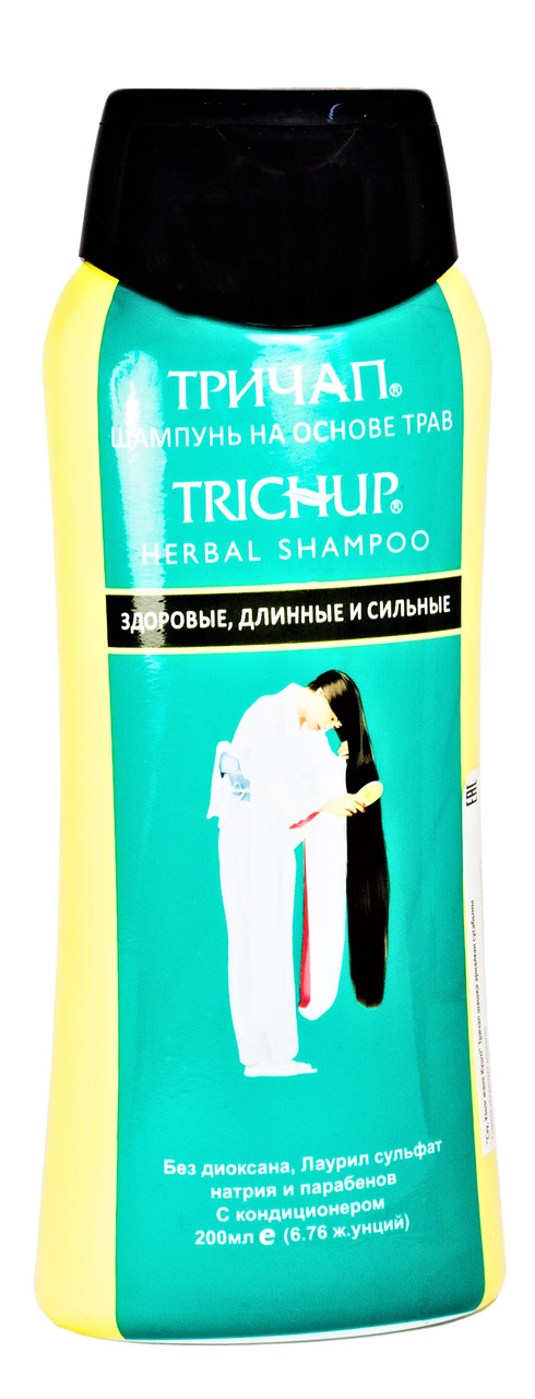 Шампунь Тричуп "Здоровые, Длинные и Сильные" с кондиционером (Trichup Herbal Shampoo), 200 мл
