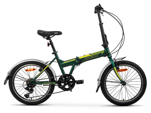 Городской/дорожный велосипед Aist Compact 1.0 зеленый купить в Минске по  низкой цене
