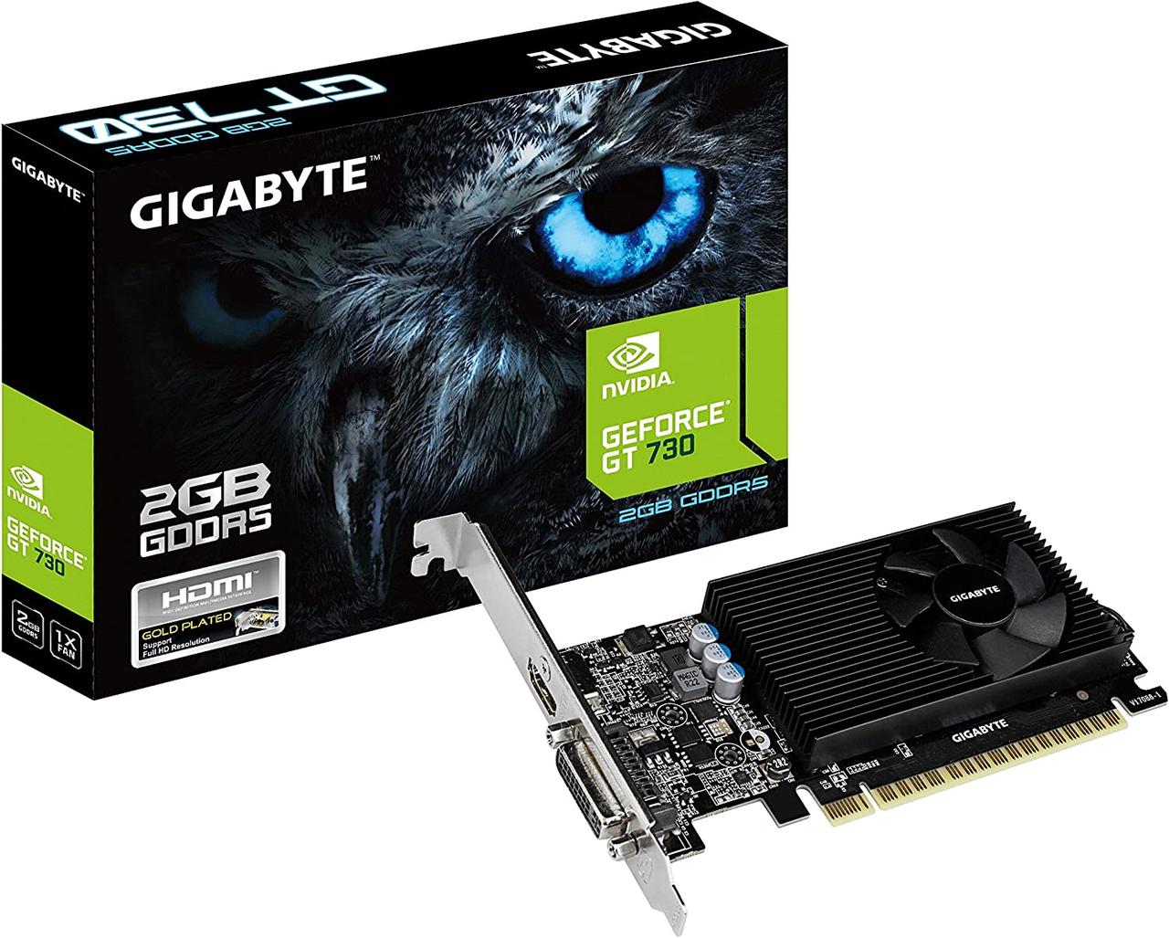 Видеокарта Gigabyte GeForce GT 730 2GB GDDR5
