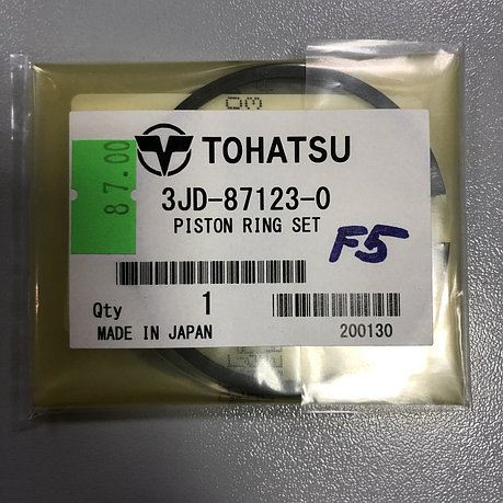 Кольца поршневые Tohatsu MFS 5  3JD-87123-0, фото 2