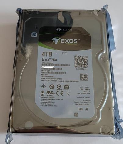 ST4000NM0025 Жесткий диск Seagate V.5 4TB 7.2K 12G 3.5 SAS 512n DP, фото 2