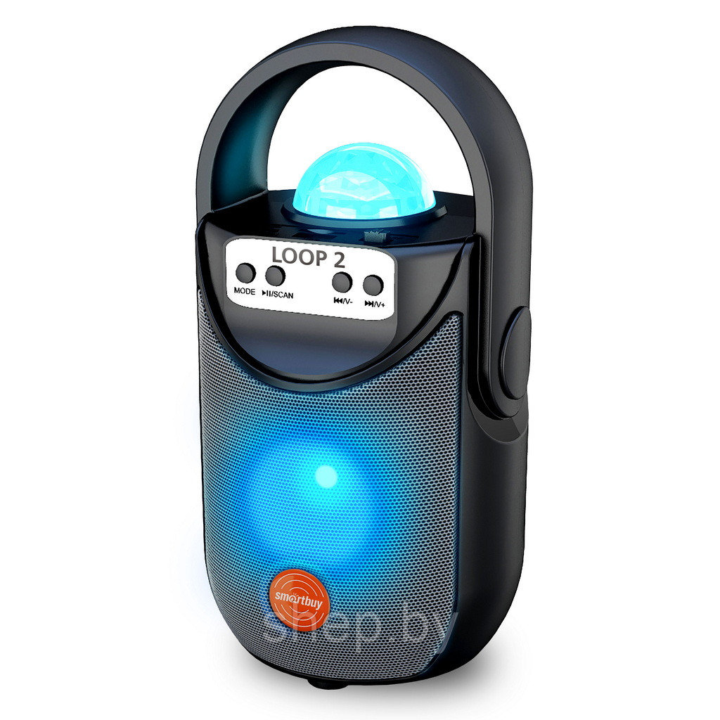 Акустическая система Smartbuy LOOP 2 SBS-5060, 5Вт, Bluetooth, MP3, FM-радио - фото 1 - id-p188476671