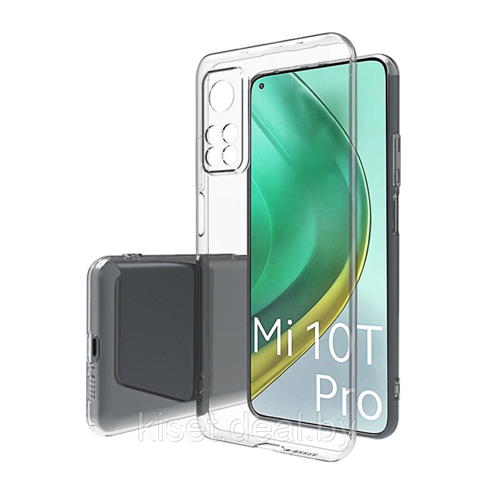 Силиконовый чехол KST SC для Xiaomi Mi 10T / Mi 10T Pro прозрачный - фото 1 - id-p187730472