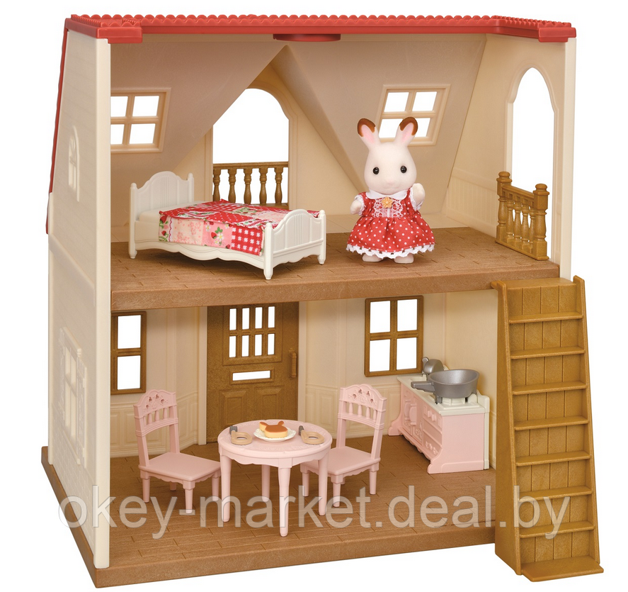 Игровой набор Sylvanian Families Домик с фигуркой и мебелью 5567 - фото 3 - id-p188477845