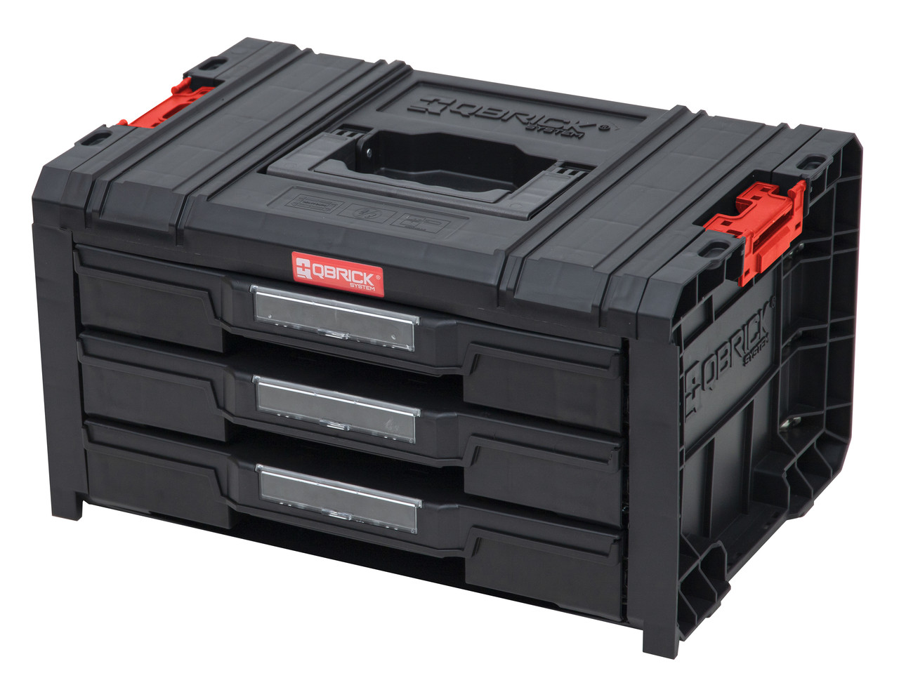 Ящик для инструментов Qbrick System PRO Drawer 3 Toolbox, черный ...
