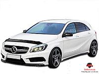 Дефлектор капота - мухобойка, MERCEDES A-CLASS W176 2012-, VIP TUNING