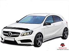 Дефлектор капота - мухобойка, MERCEDES A-CLASS W176 2012-, VIP TUNING