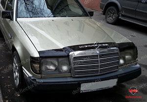 Дефлектор капота - мухобойка, Mercedes-Benz W124 1985-1992, VIP TUNING - фото 1 - id-p143772606