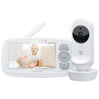 Цифровая беспроводная видеоняня MOTOROLA VM34 детская радионяня для малышка ребёнка детей
