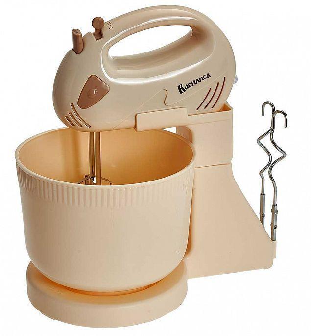 Ручной электрический настольный кухонный миксер с чашей ВАСИЛИСА ВА-5507 - фото 1 - id-p188219115