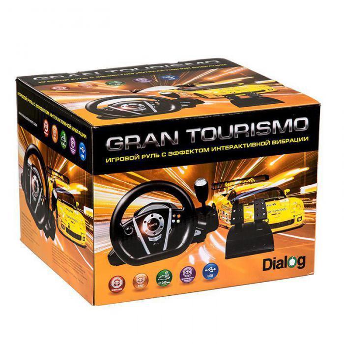 Игровой руль-педали DIALOG GW-235VR для компьютера PC ноутбука PS3 PS4 Xbox One 360 Nintendo Switch - фото 2 - id-p188219150