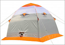 Палатка для зимней рыбалки Лотос 3 (оранжевый)