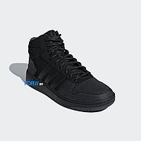 Кроссовки Adidas HOOPS 2.0 MID (Black)