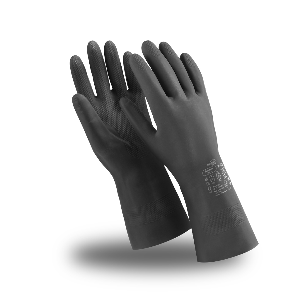Перчатки неопреновые Химопрен, размер 9-9,5 (L), Manipula Specialist CG-973 (NP-F-09) - фото 1 - id-p188490370
