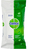 Салфетки влажные антибактериальные Dettol, 10 шт