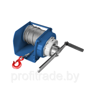 Лебедка ручная GEARSEN JHW г/п 3,0 т, длина каната  40 м