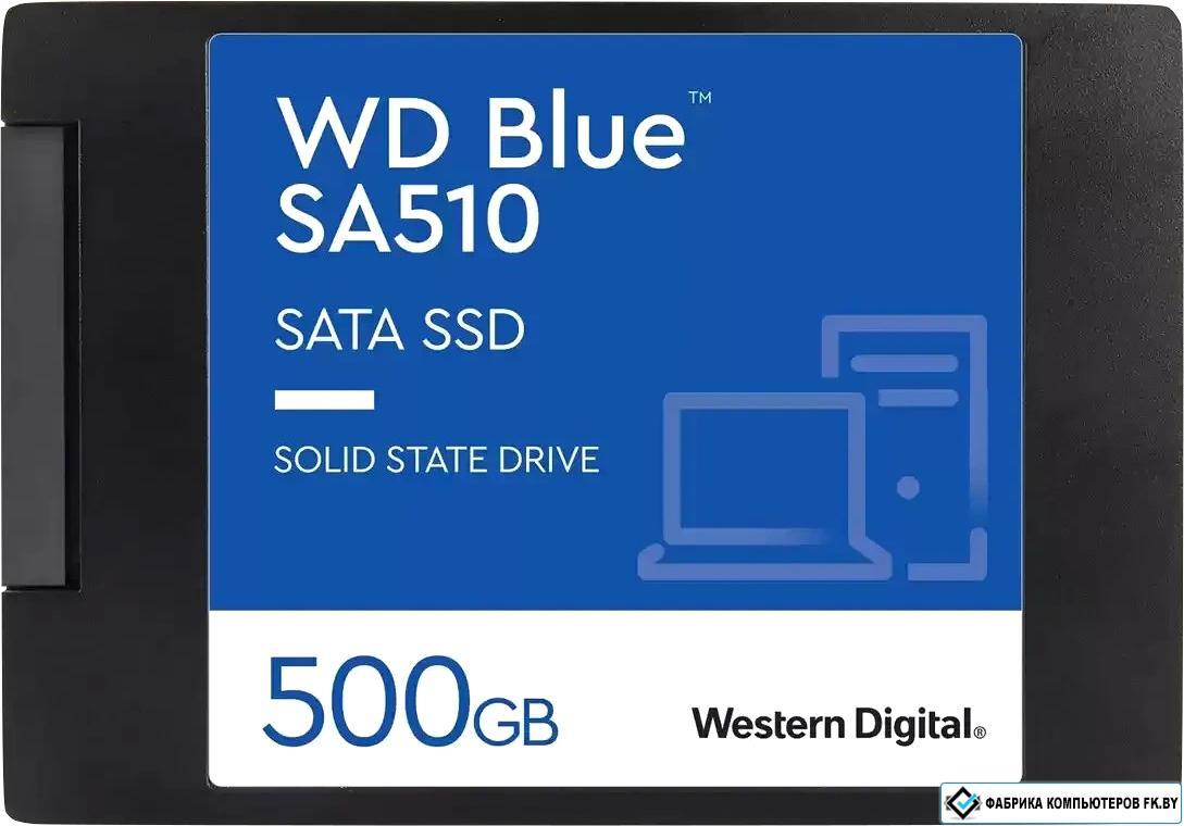 SSD WD Blue SA510 500GB WDS500G3B0A - фото 1 - id-p188495482