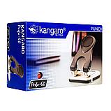 Дырокол Kangaro "Perfo 60", 60 листов, темно-синий, фото 3