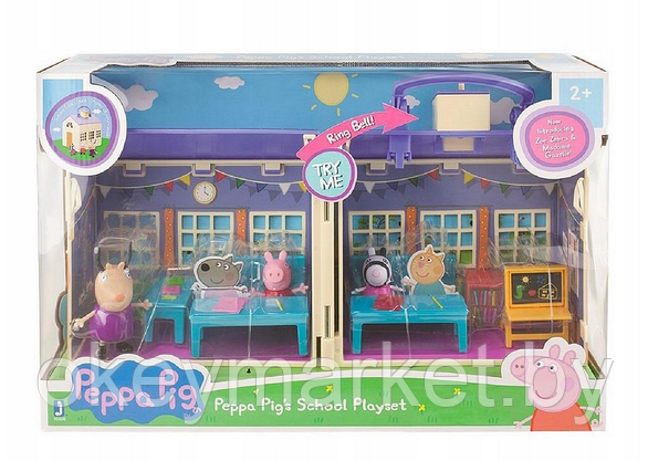 Большой игровой набор "Пеппа в школе" Peppa Pig 92608, фото 2