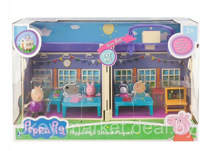 Большой игровой набор "Пеппа в школе" Peppa Pig 92608 - фото 2 - id-p188498114
