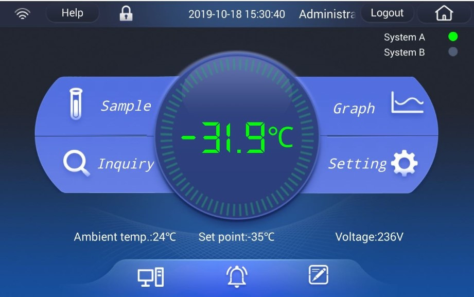 Ультранизкотемпературный морозильник объемом 579 л с интеллектуальным преобразованием частоты - фото 3 - id-p188498261